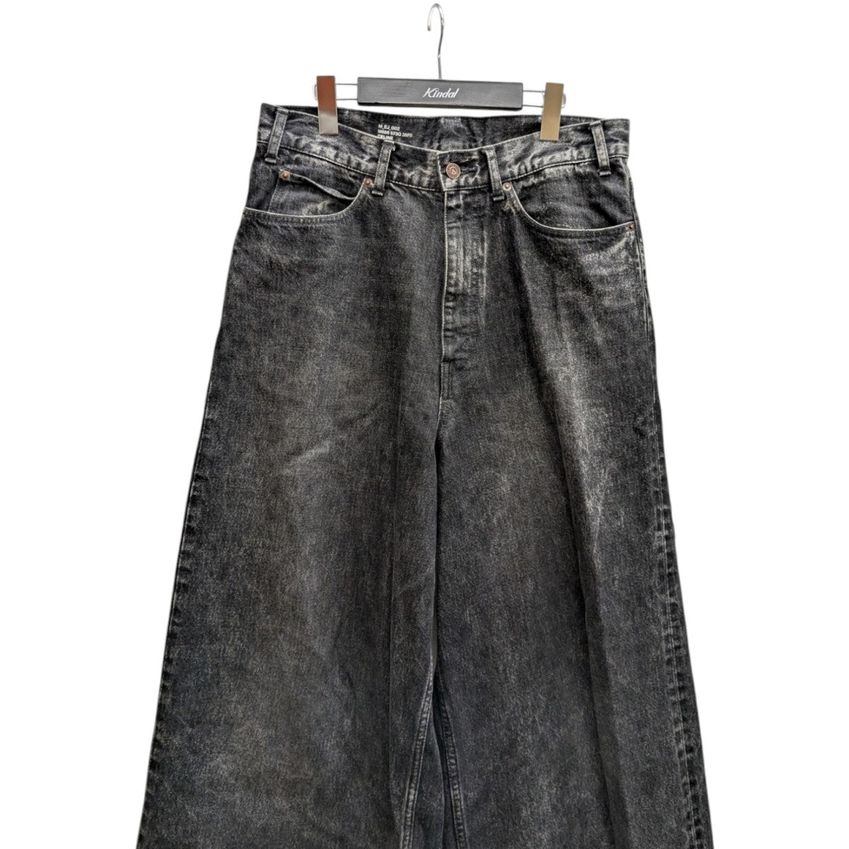 22SSELEPHANT JEANSローライズ エレファントジーンズ ソルト＆ペッパーウォッシュデニム2N686573Q