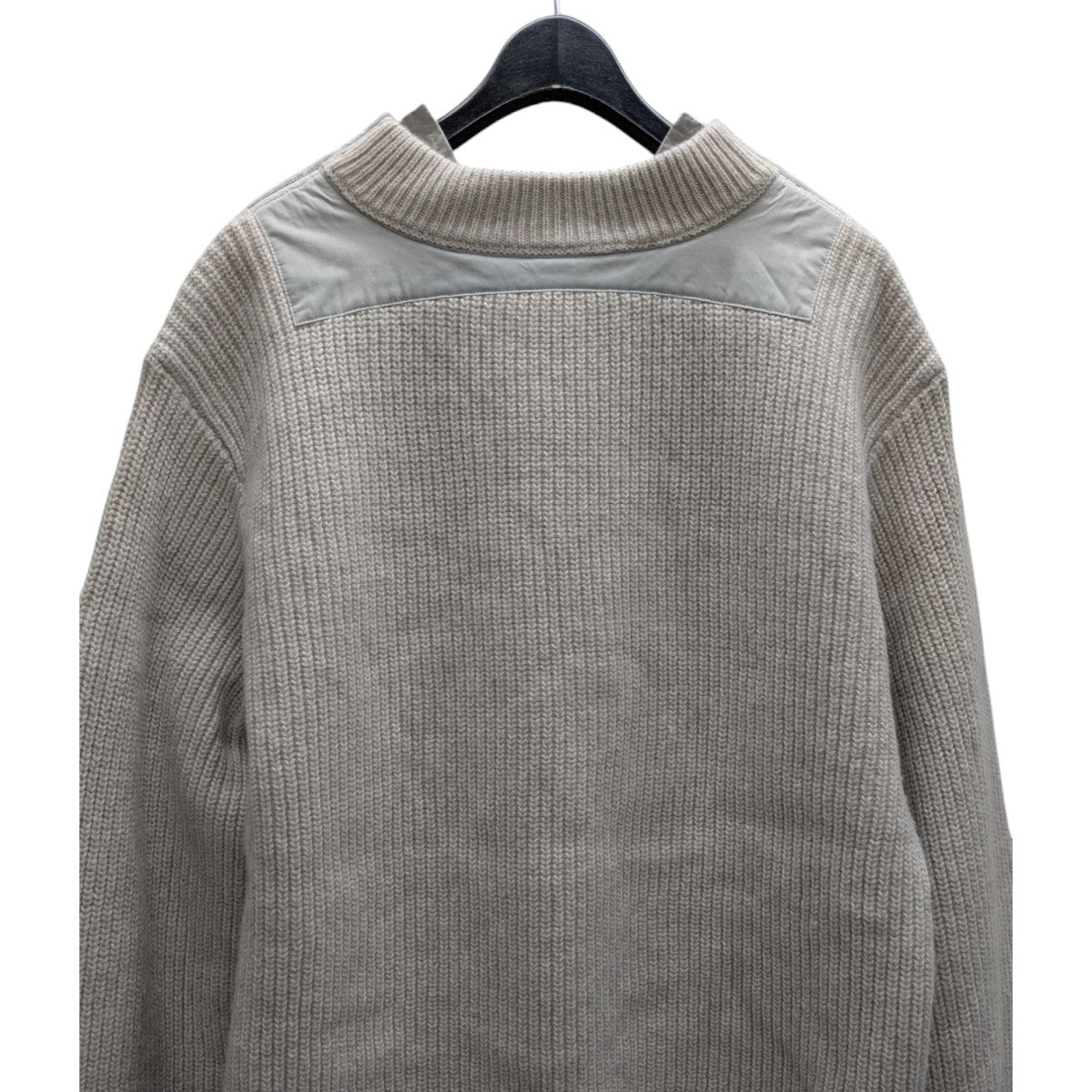 motivmfg ニット　48サイズ Motivmfg(モチーフエムエフジー) ジップデザインニット ベージュ