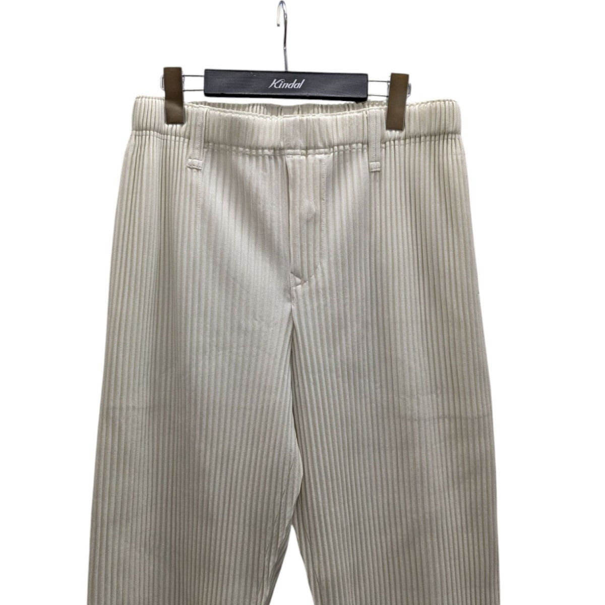 HOMME PLISSE ISSEY MIYAKE クロップド テーパードパンツHP91JF140 古着・中古-2枚目のアイテム画像