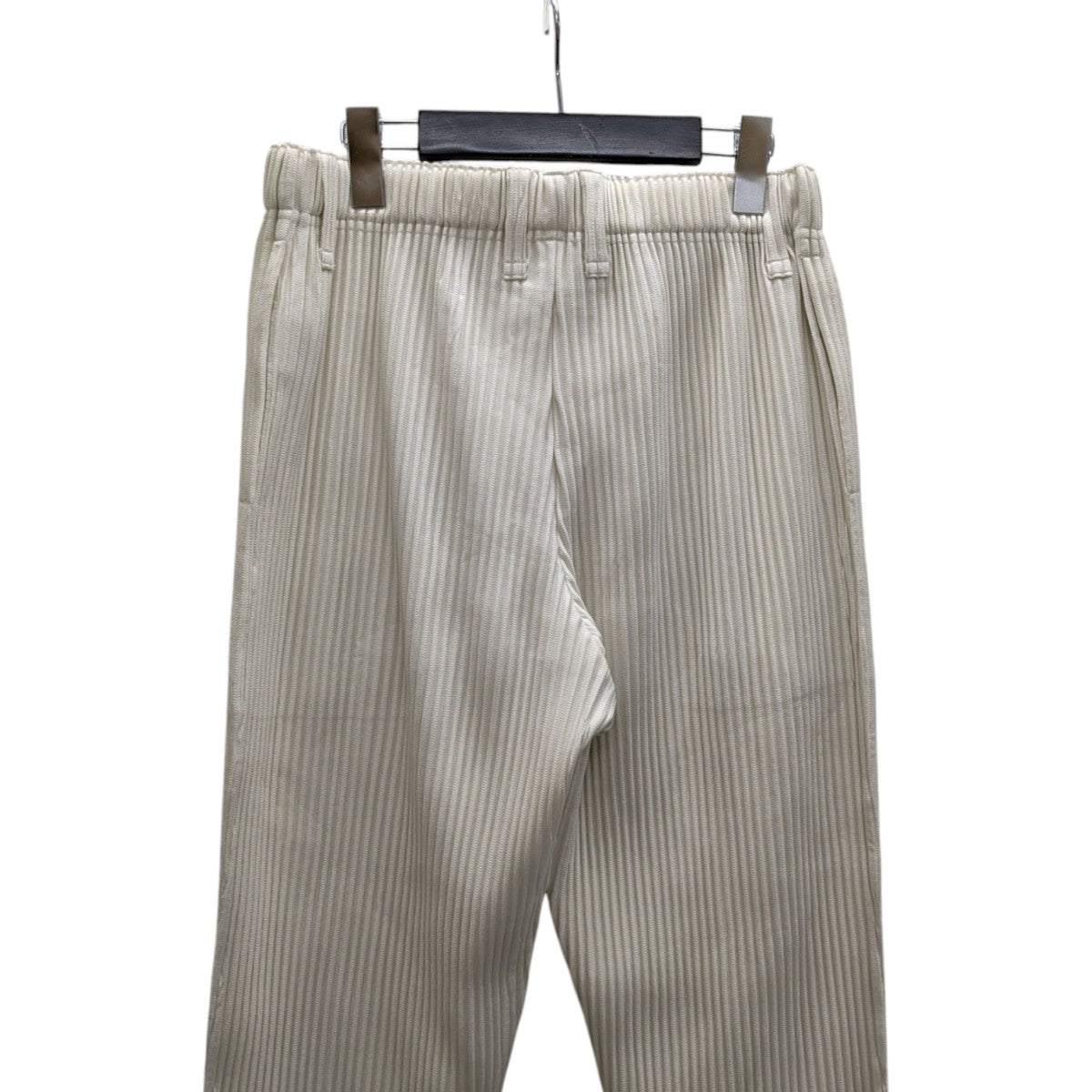 HOMME PLISSE ISSEY MIYAKE クロップド テーパードパンツHP91JF140 古着・中古-4枚目のアイテム画像