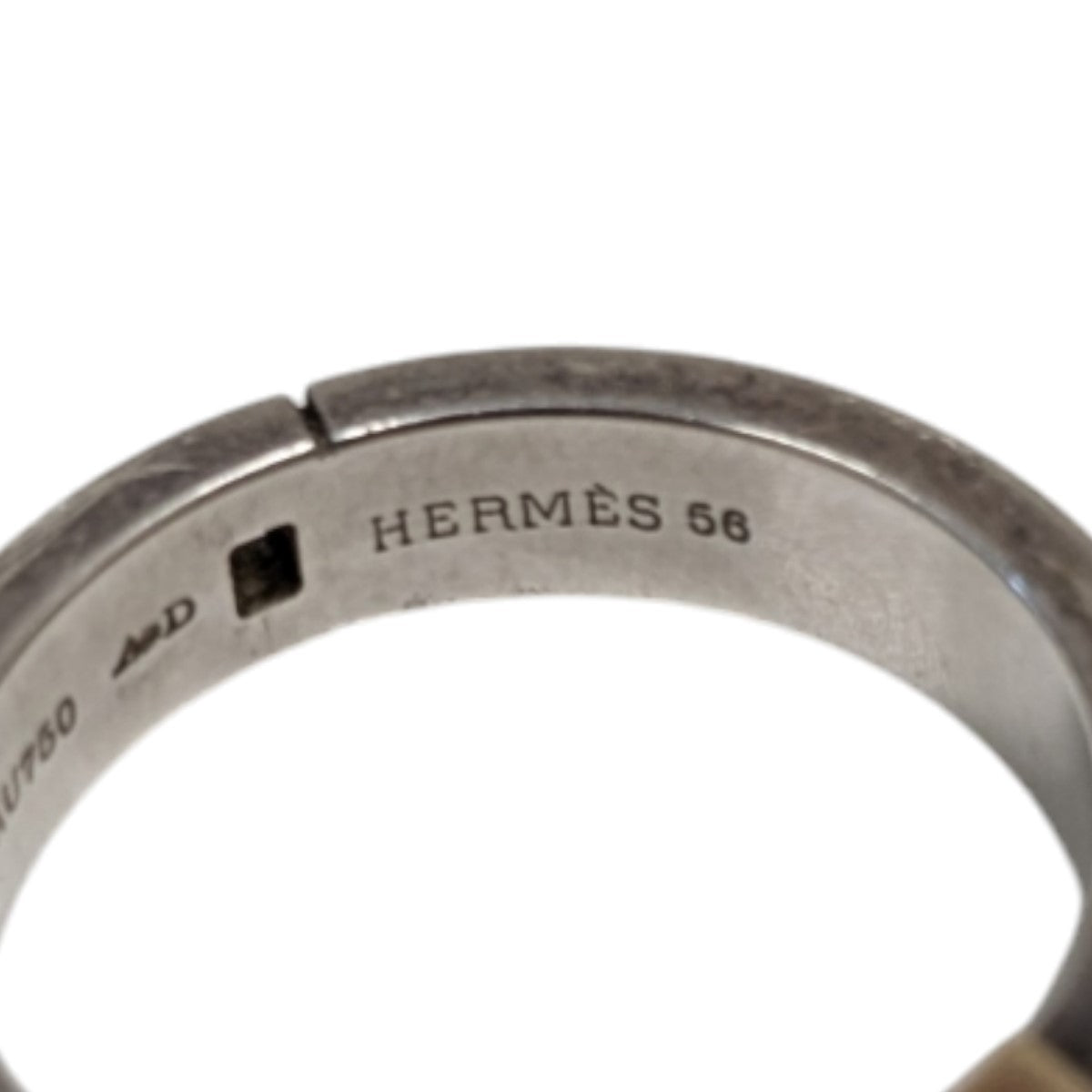 最終値下げ！HERMES エルメス ニューヘラクレスリング 正規品 HERMES(エルメス) ニューヘラクレスリング シルバー サイズ 15号