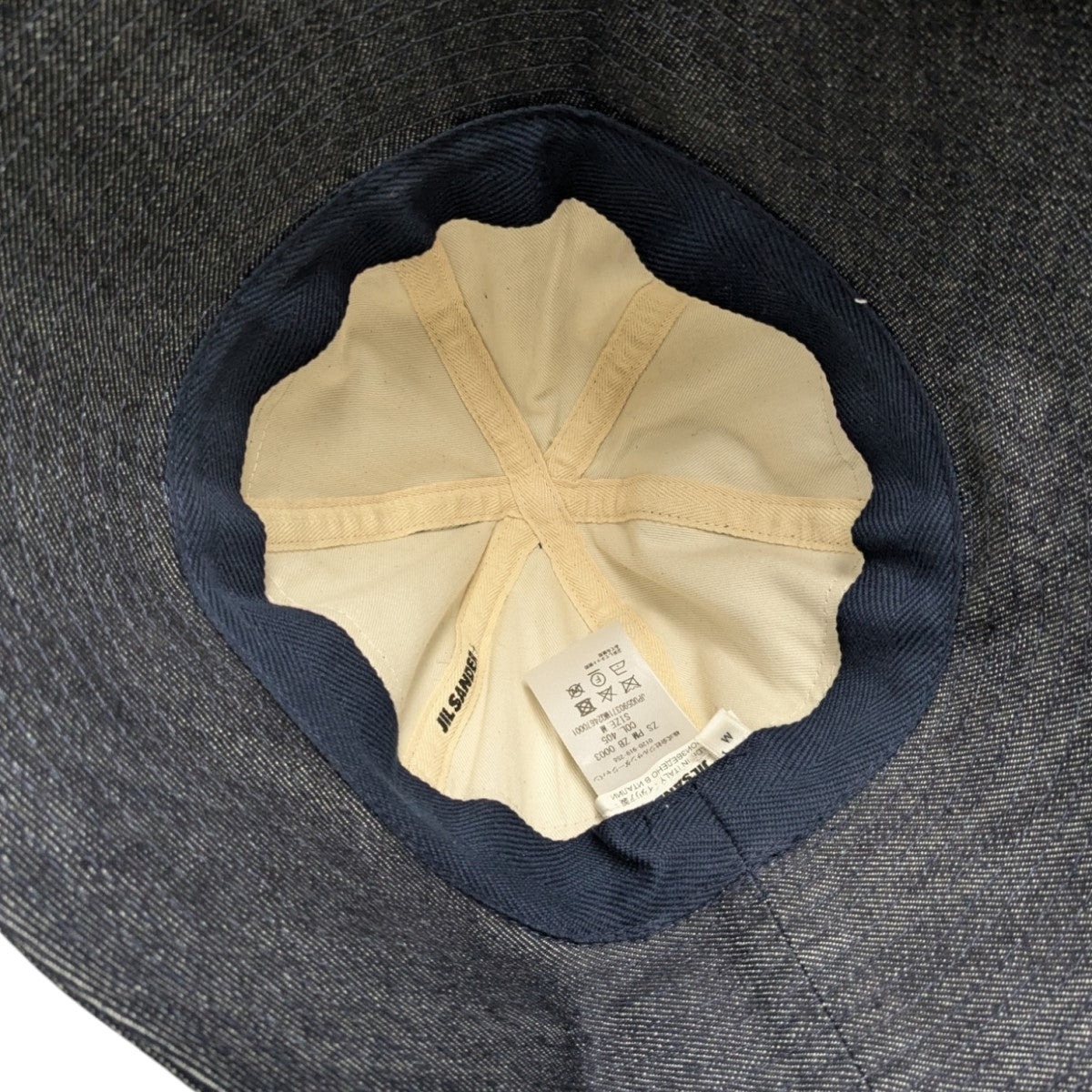 JIL SANDER(ジルサンダー) デニムバケットハットJPUQ590371