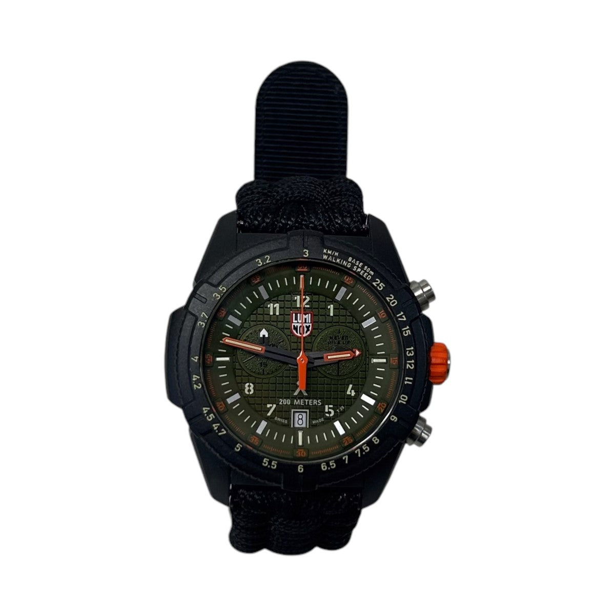 LUMINOX 古着・中古 ルミノックスのブラックBEAR GRYLLS SURVIVAL 3780 LAND SERIES 3780 腕時計です。