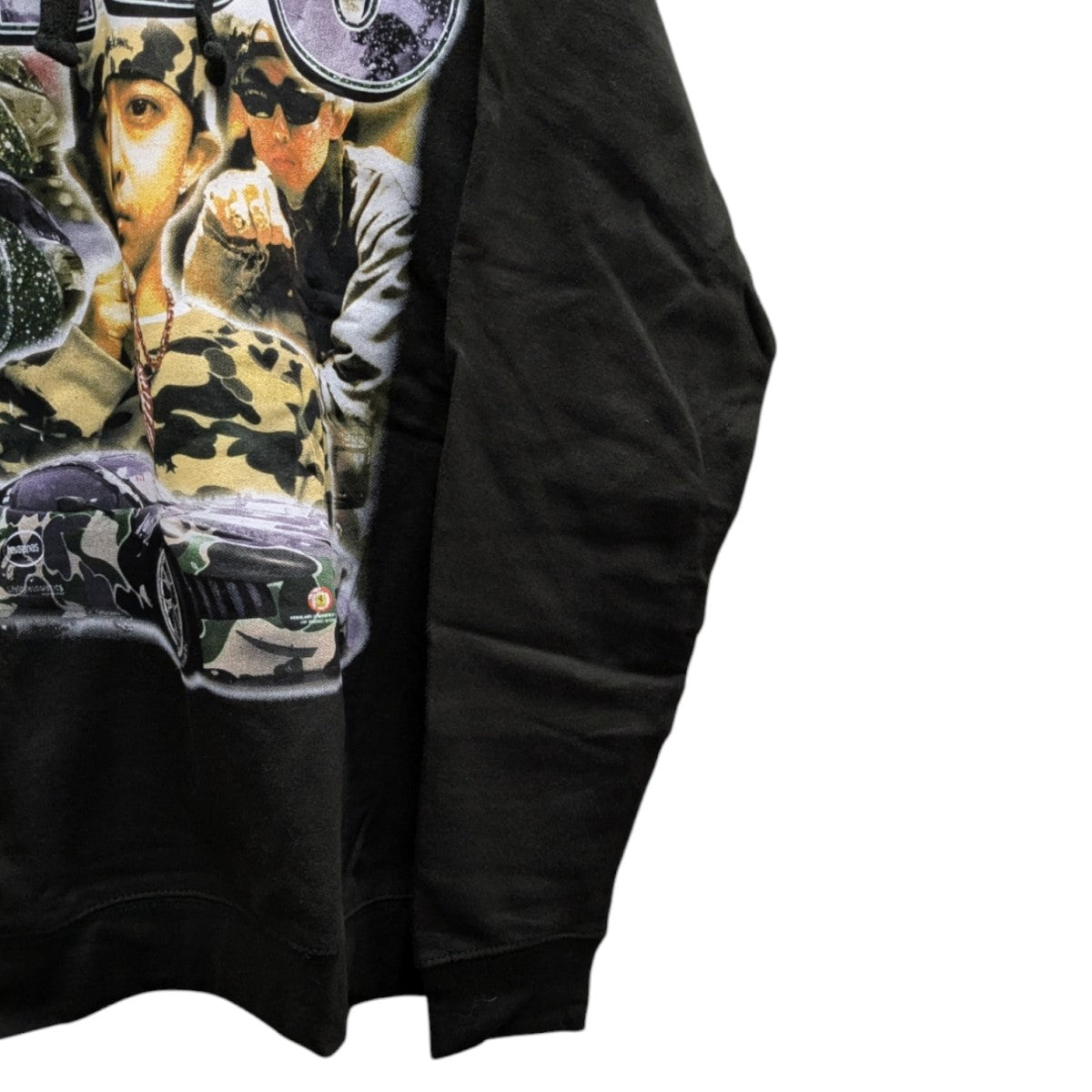HOMAGE TEES プリントパーカー 古着・中古-5枚目のアイテム画像