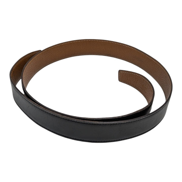 HERMES(エルメス) □N刻印リバーシブルベルト H オ カレL0 11 13 L0