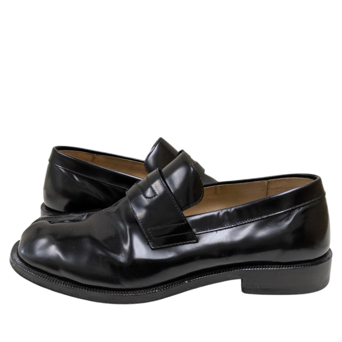 Maison Margiela(メゾンマルジェラ) 足袋ローファー ブラック サイズ  