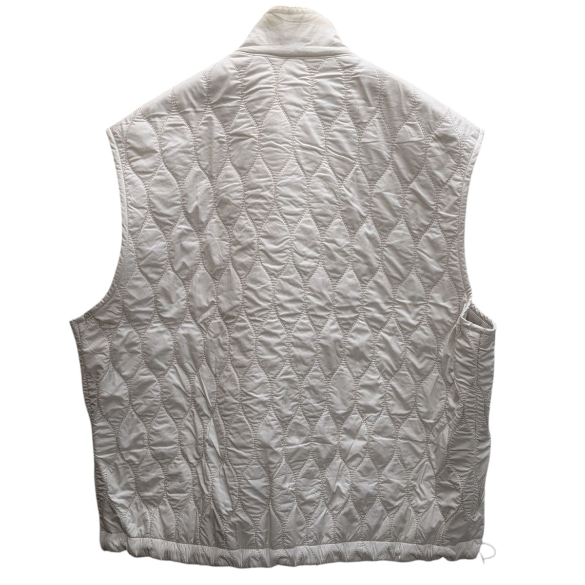 W-ZIP QUILTED VEST キルテッドベスト