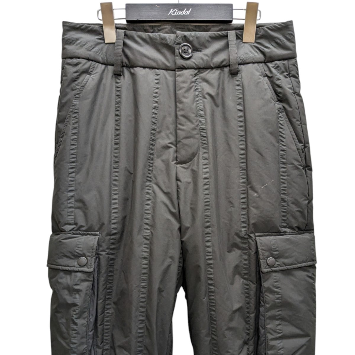 その他ブランド / CHEN PENG/ROMAN COLUMN TROUSERS/ボトム/M/ポリエステル/BLK CHEN PENG(チェン・ペン) Roman Columnダウンパンツ ブラック サイズ M