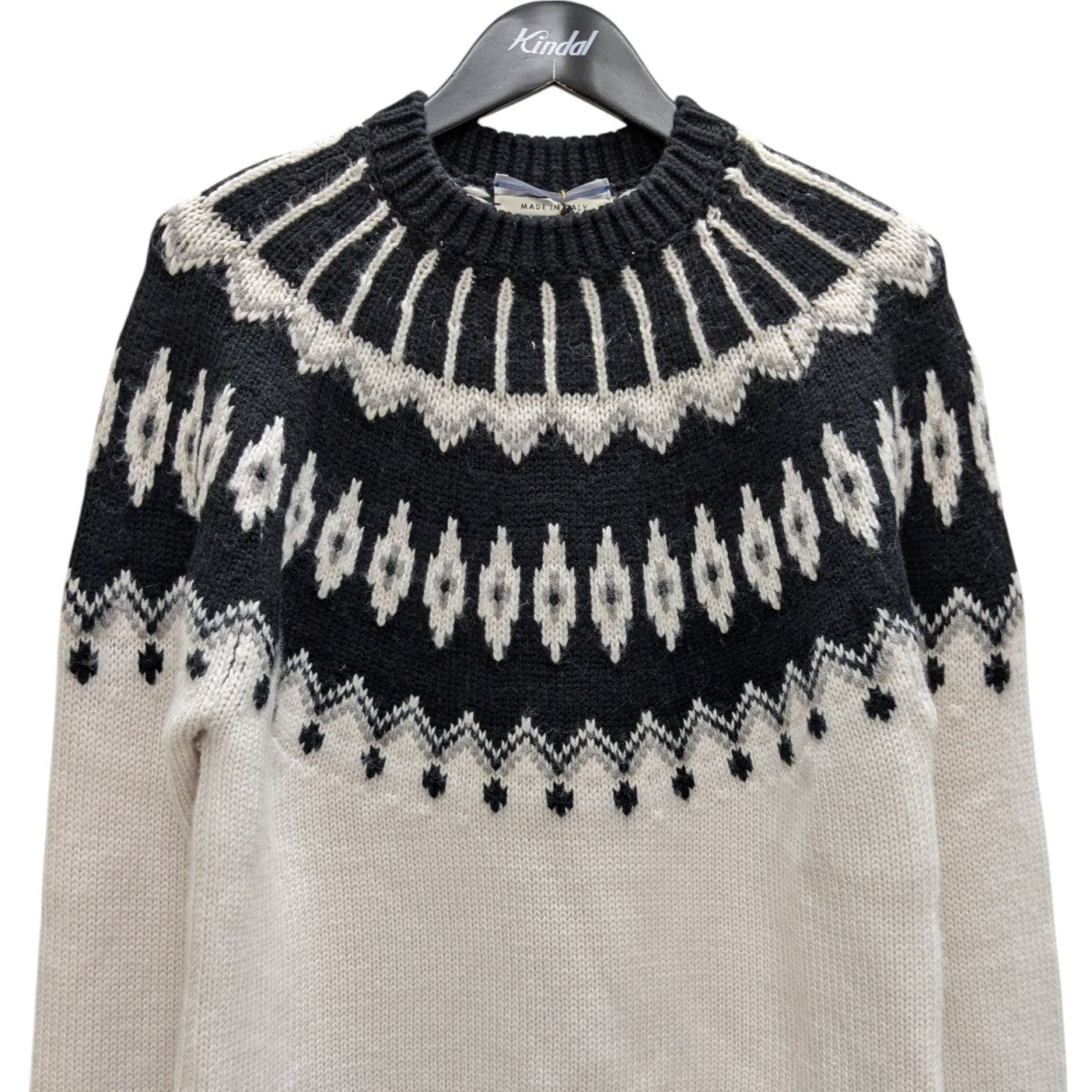 Cristaseya(クリスタセヤ) Oversized mountain sweater セーター 18WM