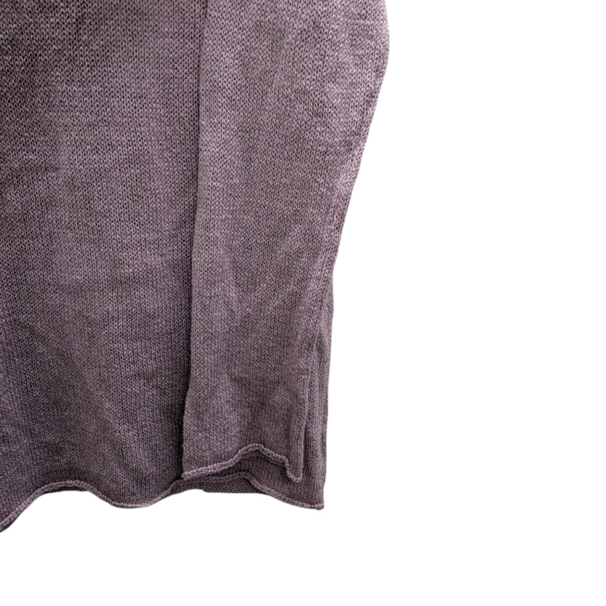 【値下げ】GABRIELA COLL GARMENTS リネンシルクニット パープル サイズ：1 (EC) GABRIELA COLL GARMENTS(ガブリエラ コール ガーメンツ) リネン
