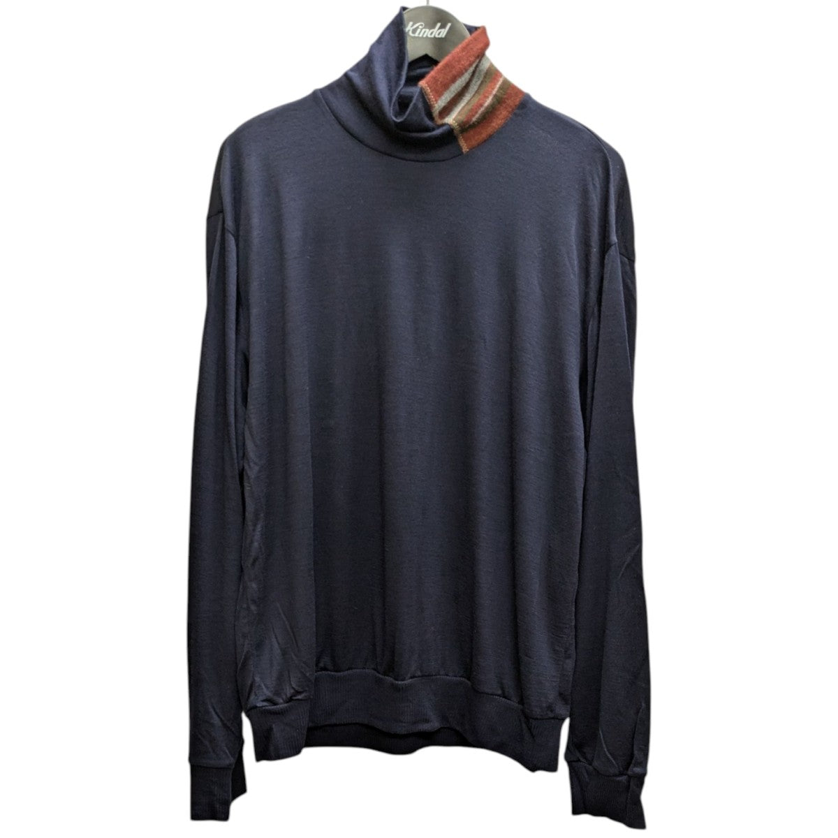 kolor 度詰天竺ニット KOLOR(カラー) ウール天竺タートルネックニット24WCM-T07204 24WCM