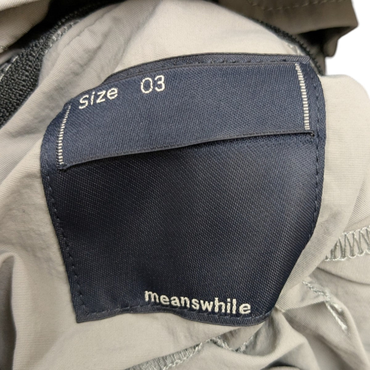 meanswhile(ミーンズワイル) リバーシブルジャケット MW