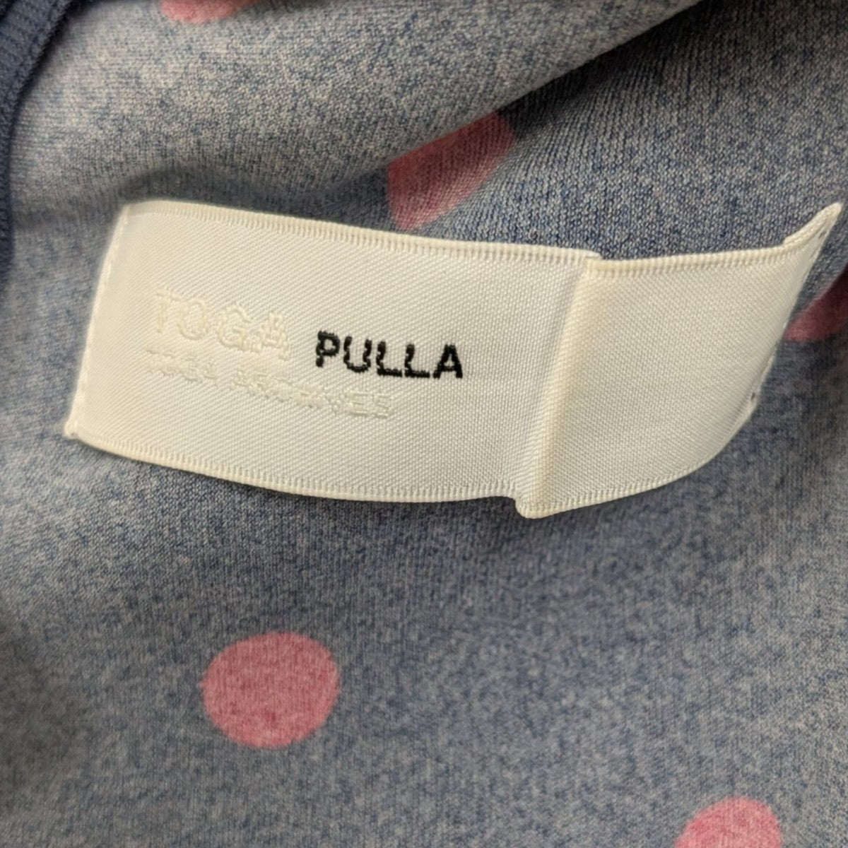 TOGA PULLA(トーガプルラ) DOTS PRINTJERSEY DRESS ポルカドット