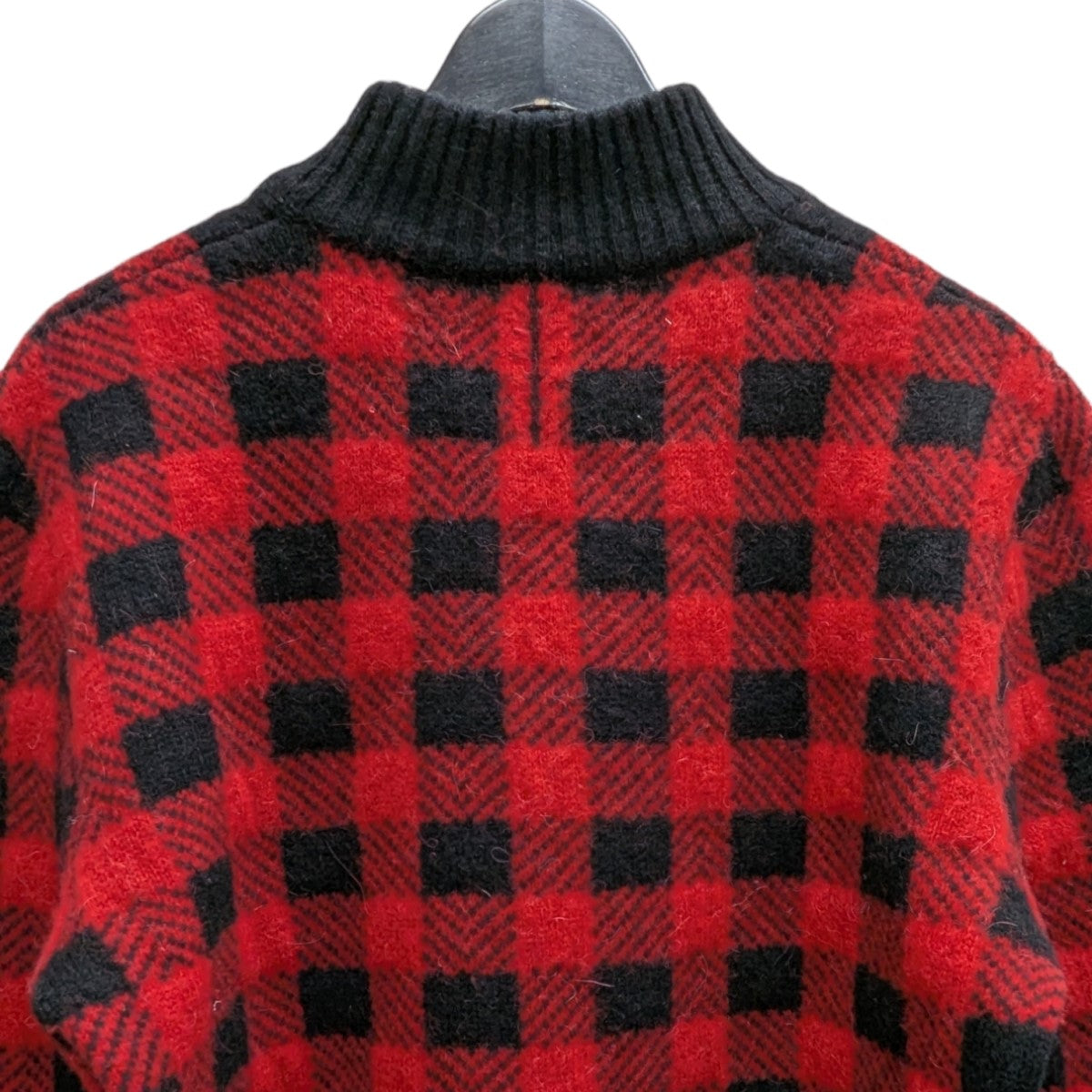 SAINTLAURENTサンローランパリ　ブロックチェック　ニットカーディガン Saint Laurent Paris(サンローランパリ) チェックニット UP53 2014