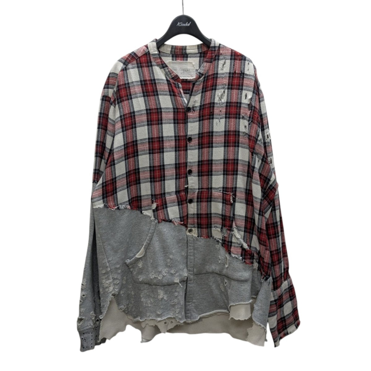 GREG LAUREN(グレッグローレン) BUFFALO CHECKスウェット