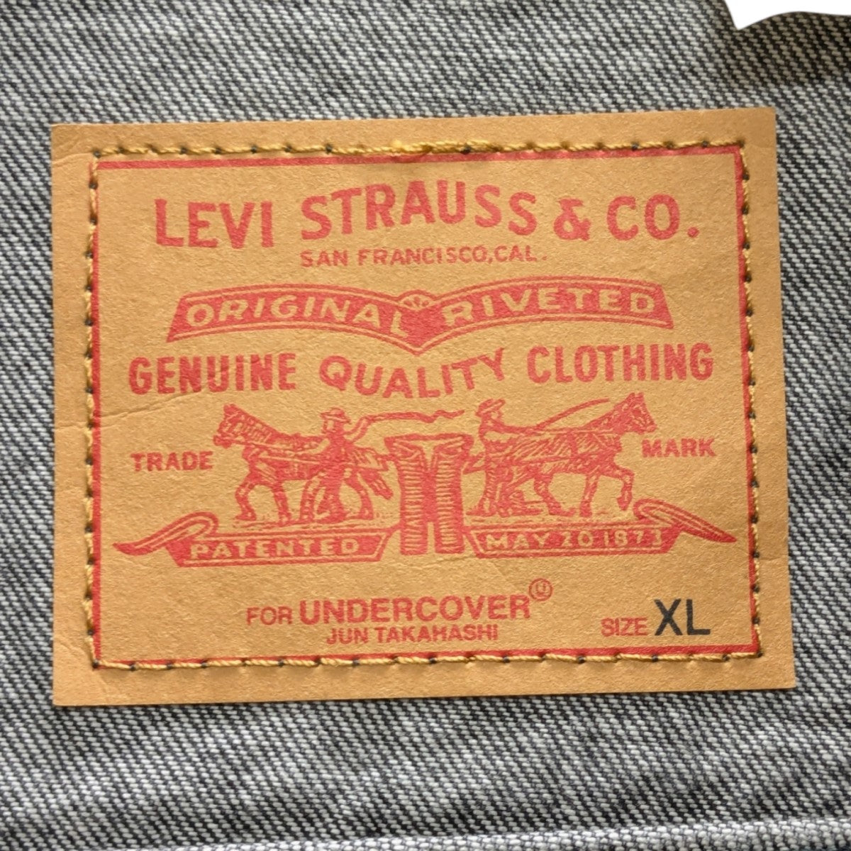 UNDERCOVER×LEVI'S トラッカーデニムジャケット 001YX0000