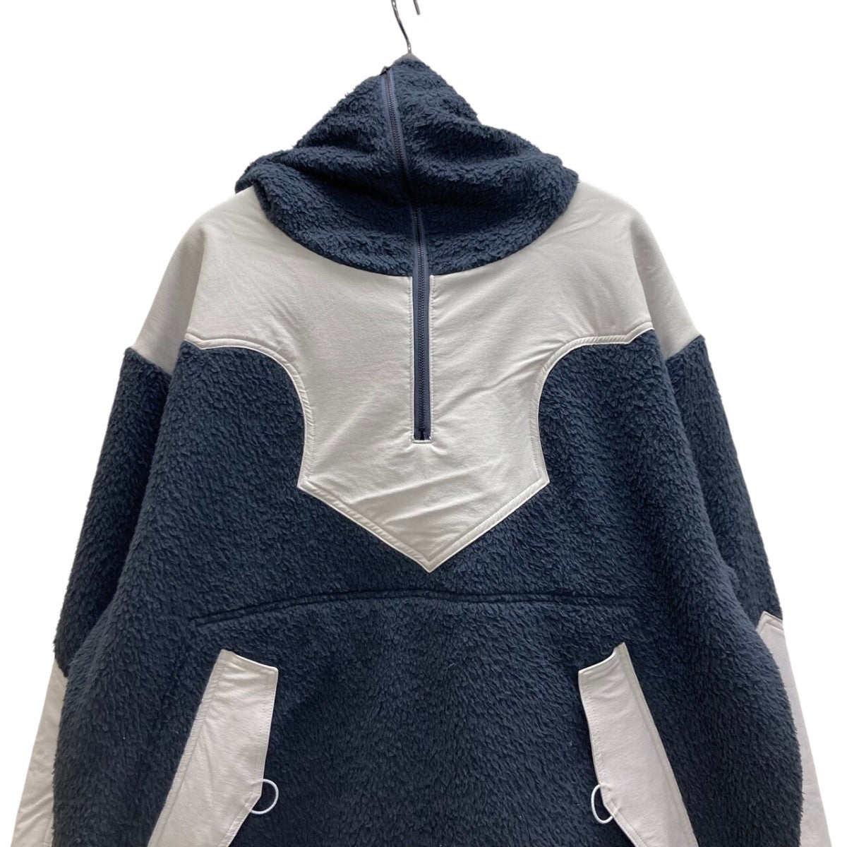 Face Cover Fleece PulloverフリースプルオーバージャケットF24W03001