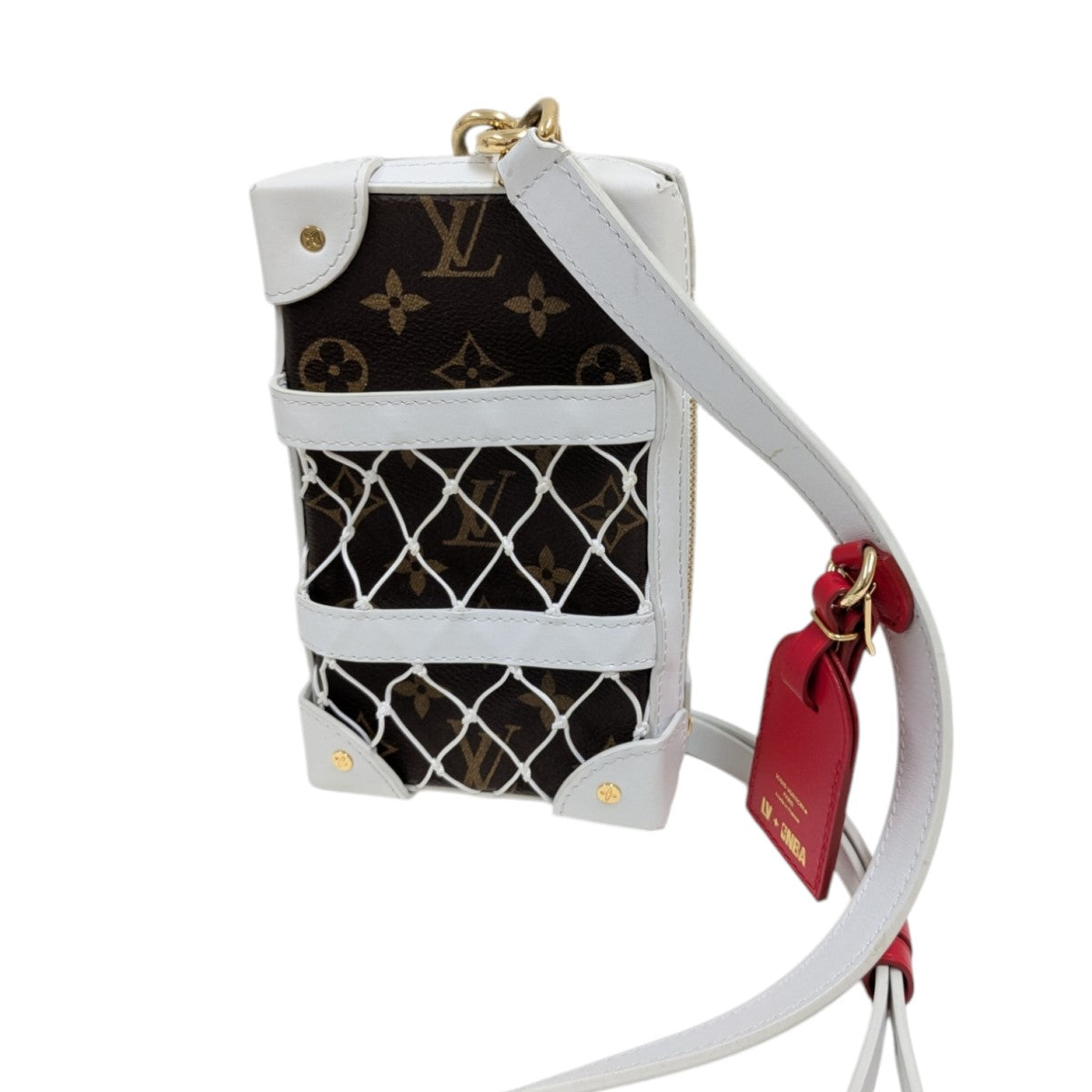 LOUIS VUITTON×NBA モノグラムソフトトランク フォーンボックスM80102
