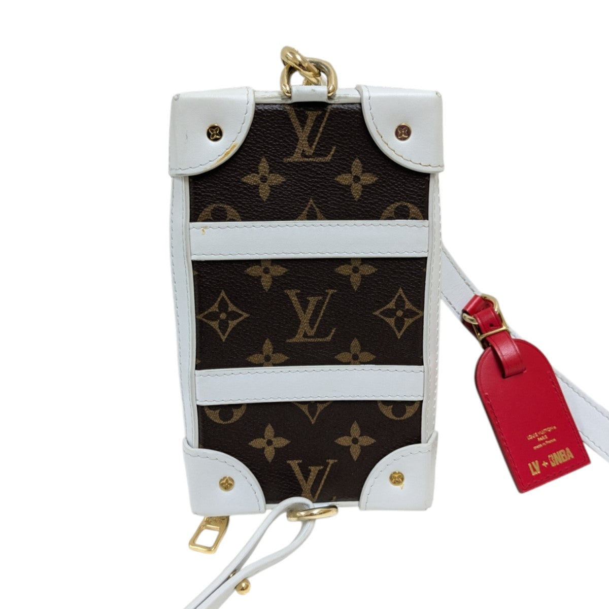 LOUIS VUITTON×NBA モノグラムソフトトランク フォーンボックスM80102 古着・中古-3枚目のアイテム画像