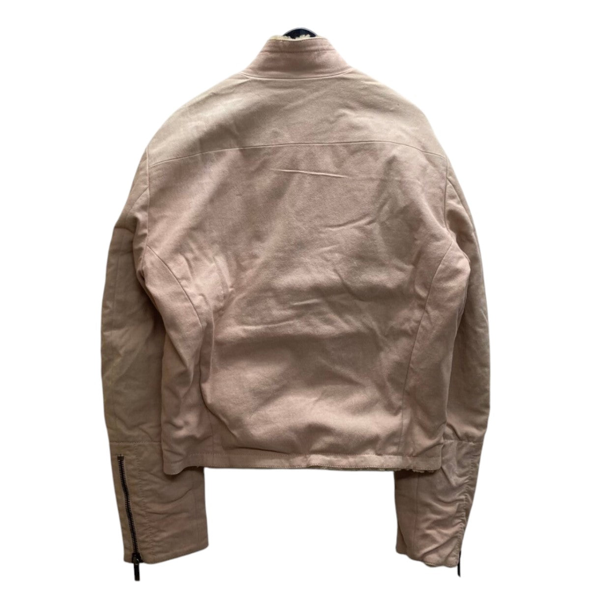DIRK BIKKEMBERGS ムートンジップジャケット 古着・中古-3枚目のアイテム画像