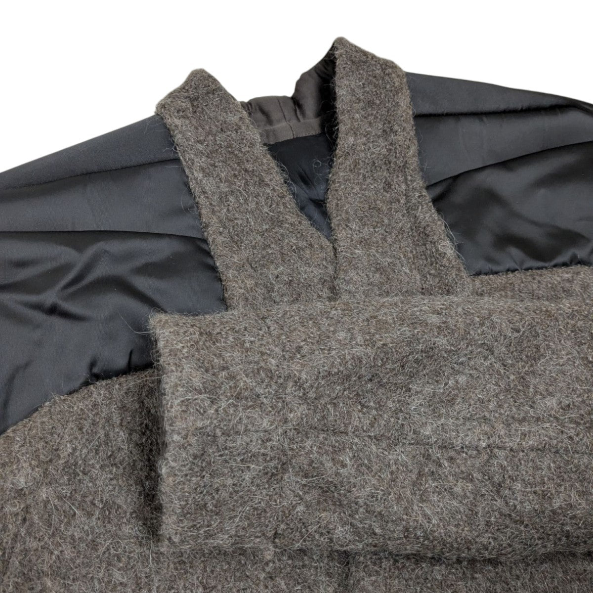 アルパカモヘアコート