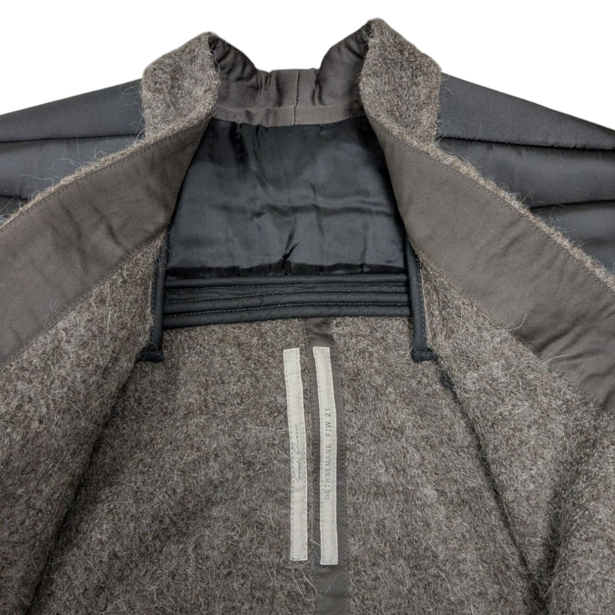 アルパカモヘアコート