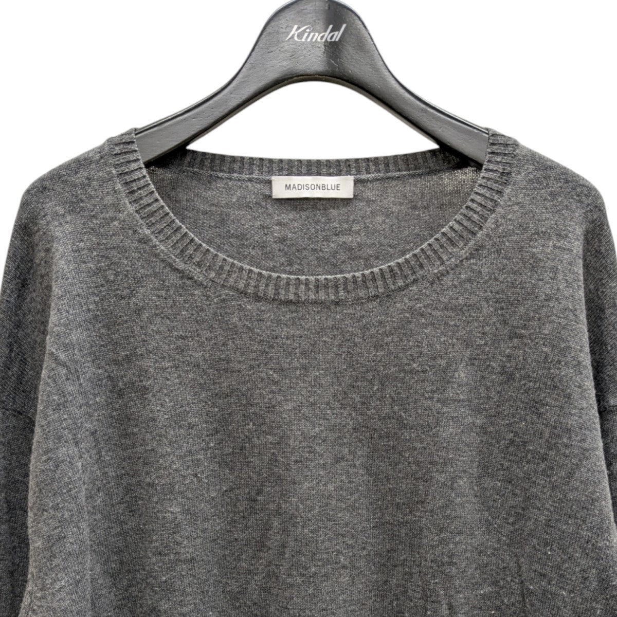 MADISONBLUE グレー 長袖セーター MADISONBLUE グレー 長袖セーター 【公式通販】