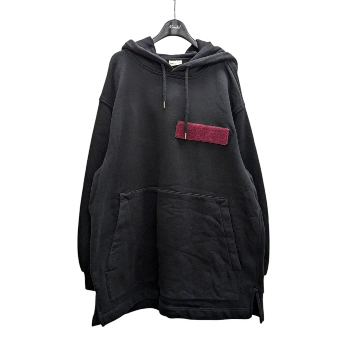 DRIES VAN NOTEN 胸テープパーカー 古着・中古-1枚目のアイテム画像