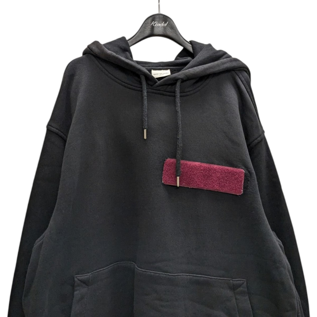 DRIES VAN NOTEN 胸テープパーカー 古着・中古-2枚目のアイテム画像