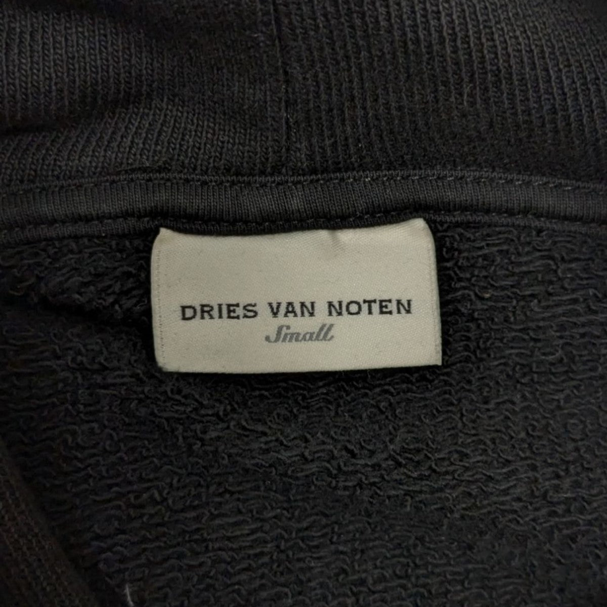 DRIES VAN NOTEN 胸テープパーカー 古着・中古-6枚目のアイテム画像