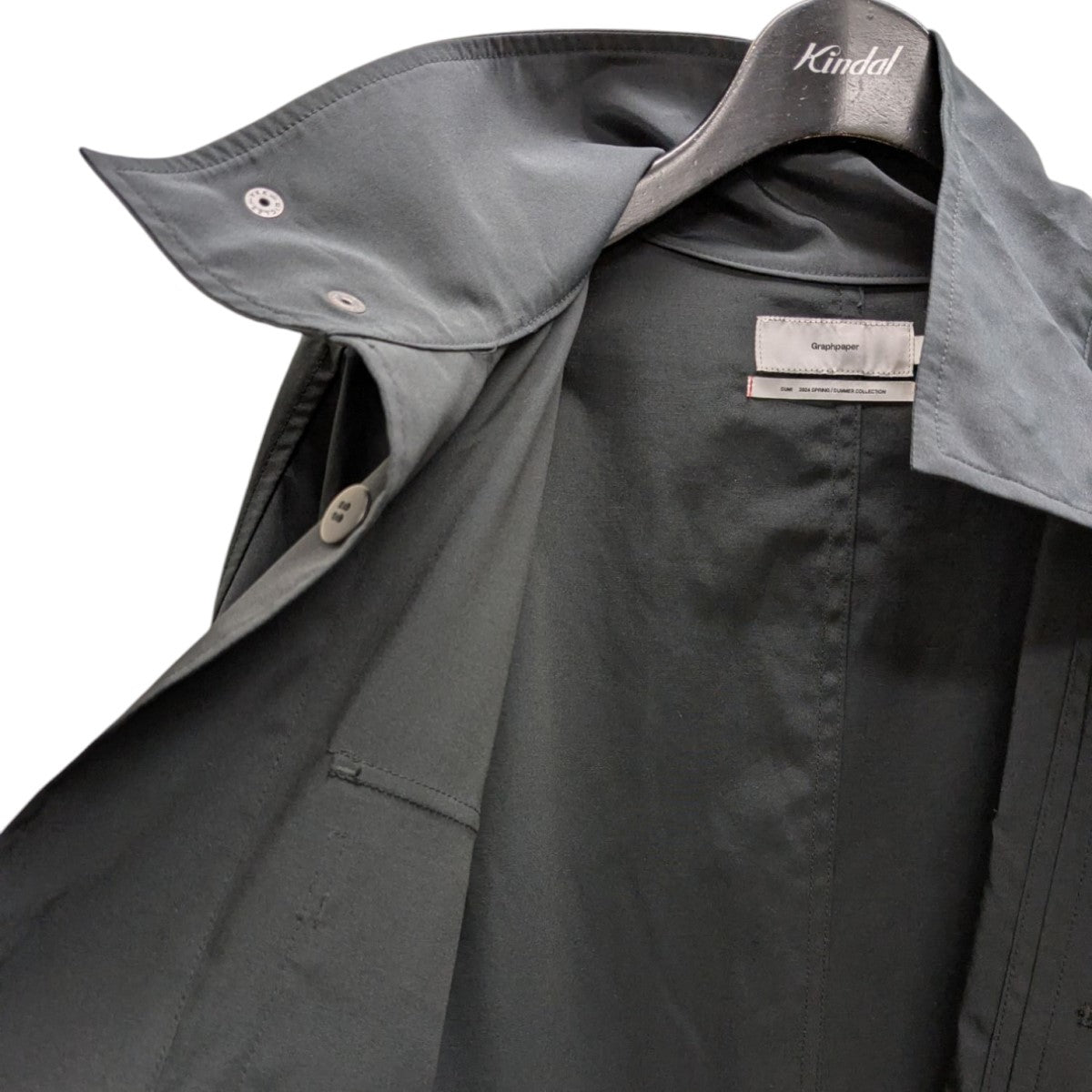 Graphpaper(グラフペーパー) 24SS Dull Poplin Military Jacket