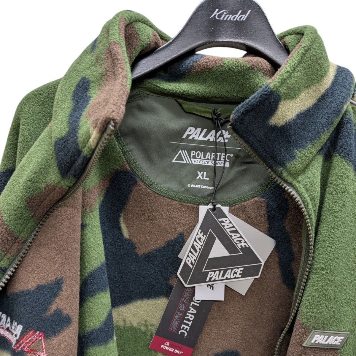 PALACE(パレス) POLARTEC 3M TRACK JACKETフリースジャケット グリーン