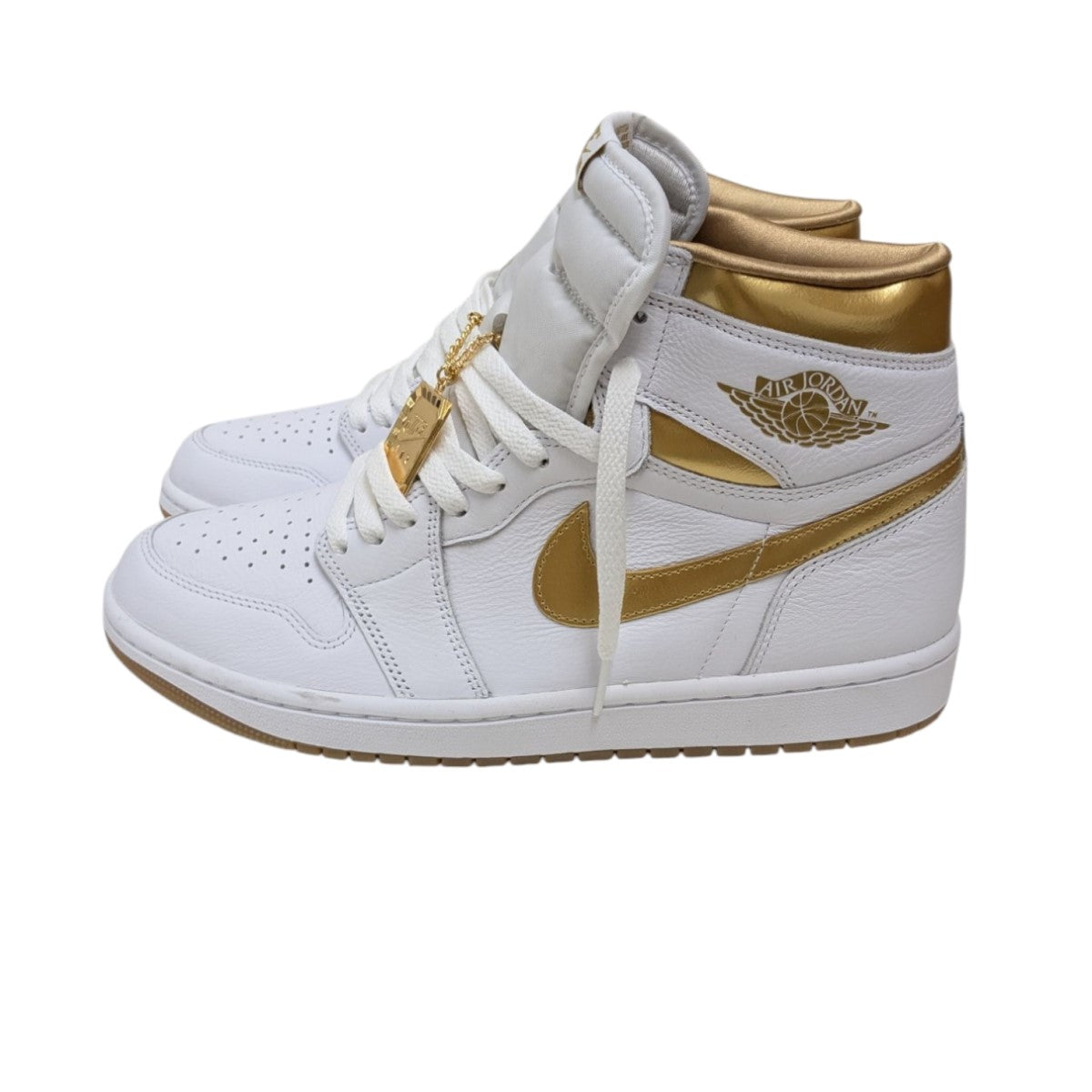 NIKE(ナイキ) Air Jordan 1 Retro High OG White and Gold