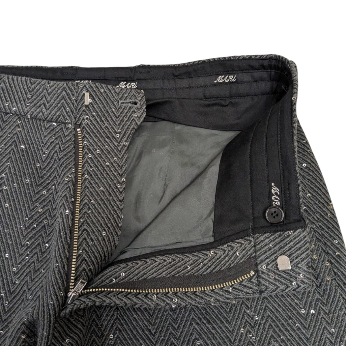 MASU(エムエーエスユー) 25SS SPARKLING FLARE TROUSERS