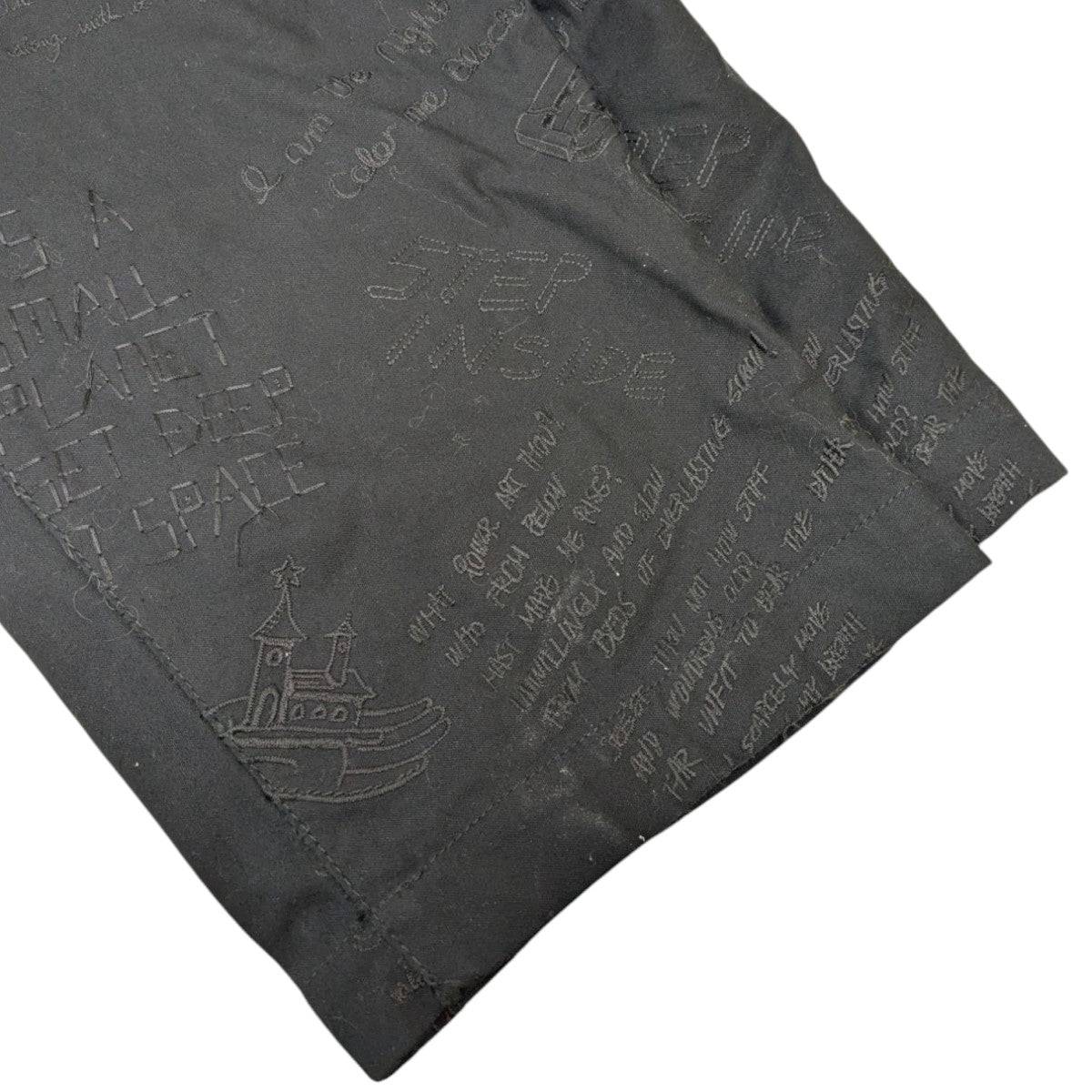 UNDERCOVER エンブロイダリーパンツ 古着・中古-4枚目のアイテム画像