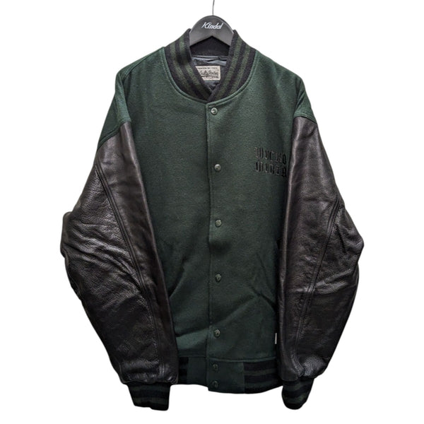 WACKO MARIA(ワコマリア) 23SSLEATHER VARSITY JACKET -TYPE 3-袖