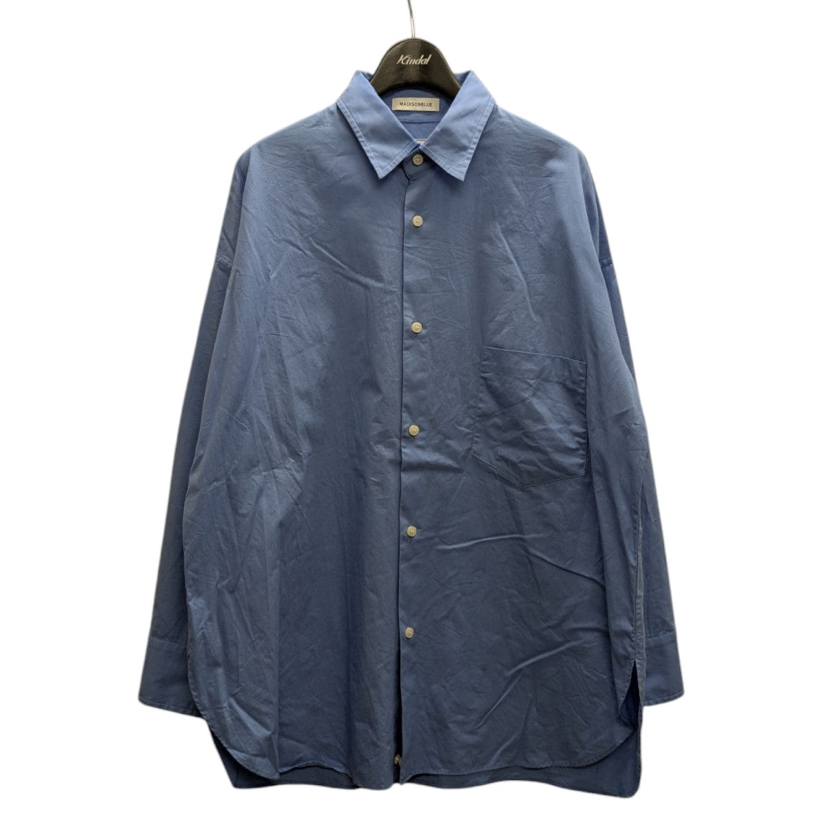 新品MADISONBLUE コットンシャツ 01 MADISONBLUE - マディソンブルー 24SS コットン ノーカラー