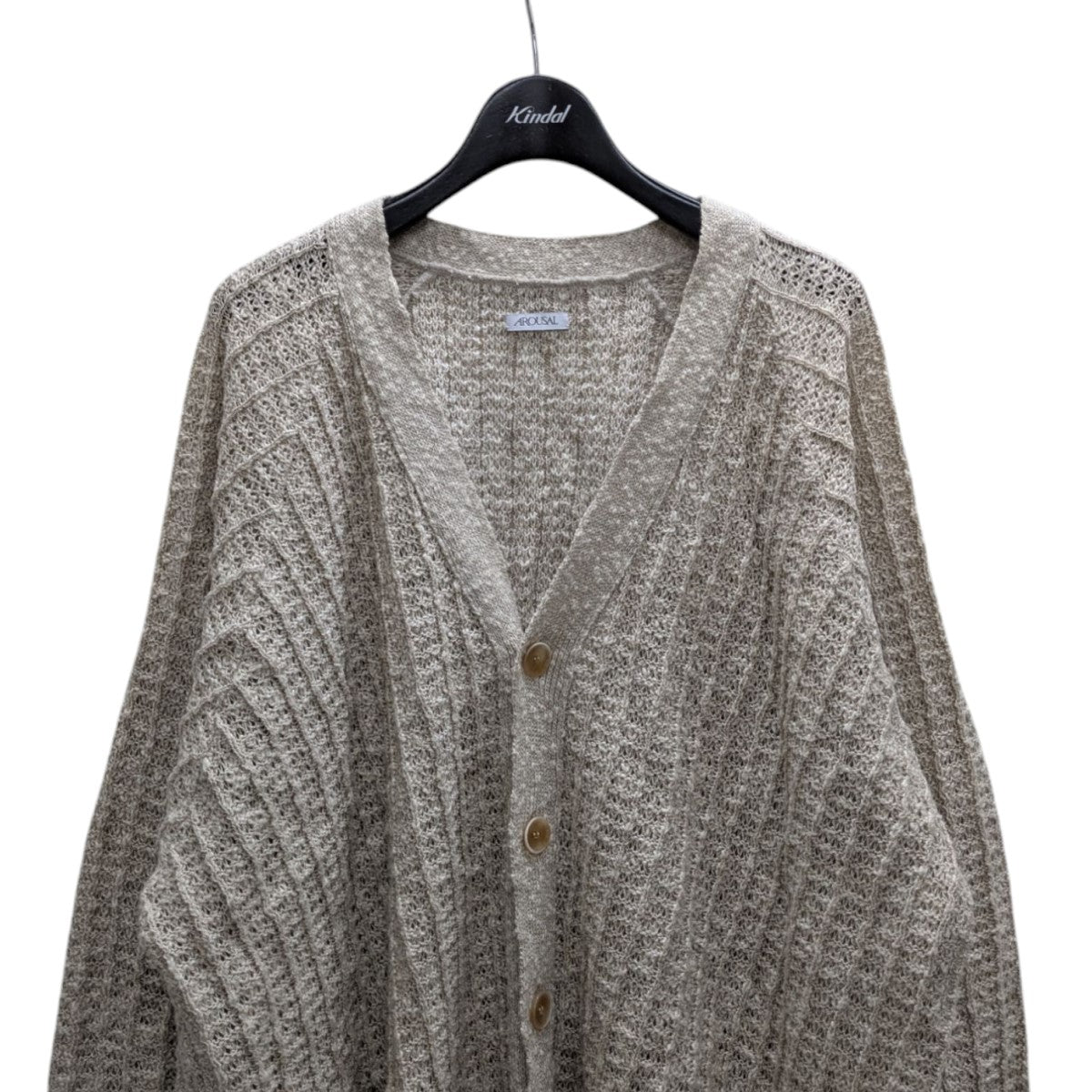 AROUSAL(アローサル) ネップカーディガン23FW-KT02 23FW-KT02 AROUSAL(アローサル) ネップカーディガン23FW-KT02 23FW-KT02