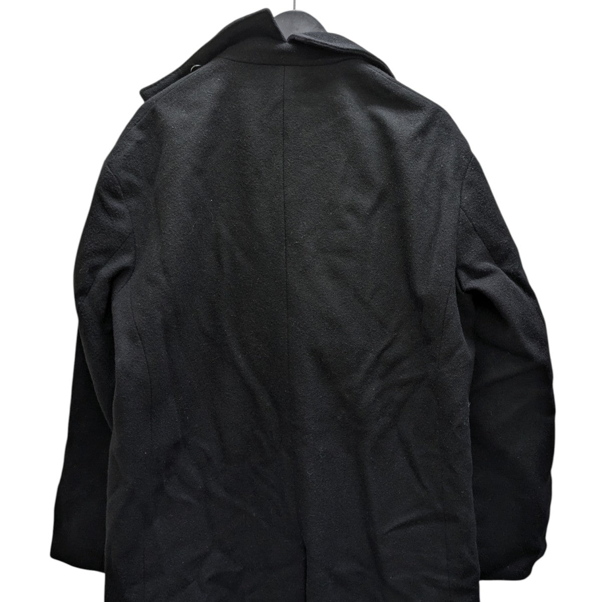 MASU 24AWBAT COLLAR OVER COATウールコート 古着・中古-4枚目のアイテム画像