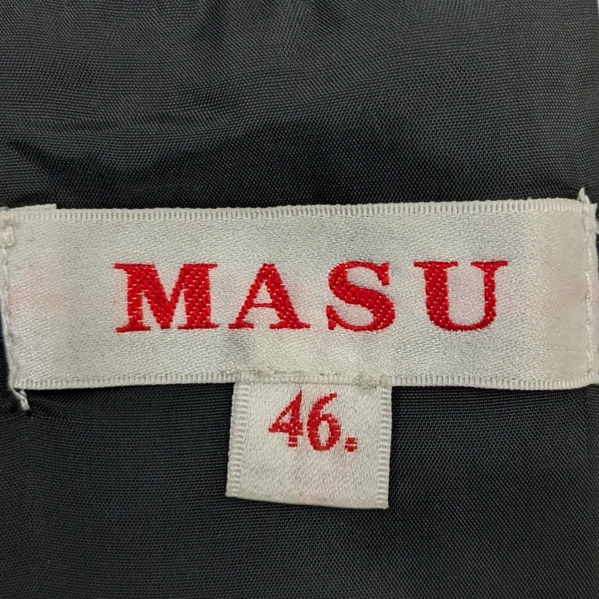 MASU 24AWBAT COLLAR OVER COATウールコート 古着・中古-6枚目のアイテム画像