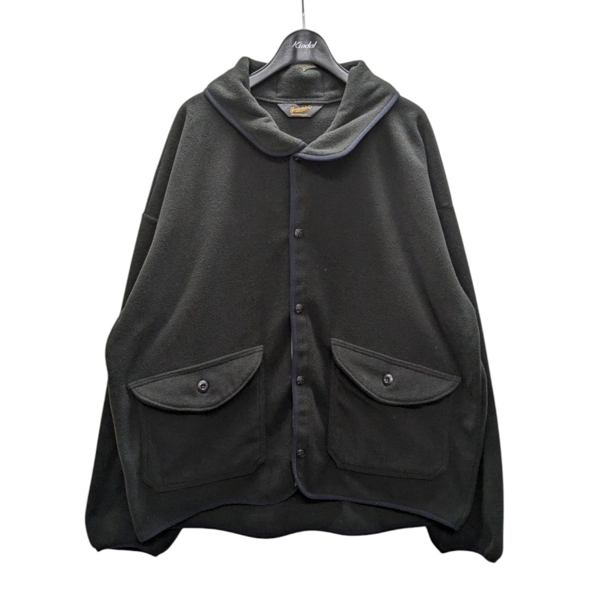 20AWFLEECE JKTショールカラー スナップボタン フリース ジャケット