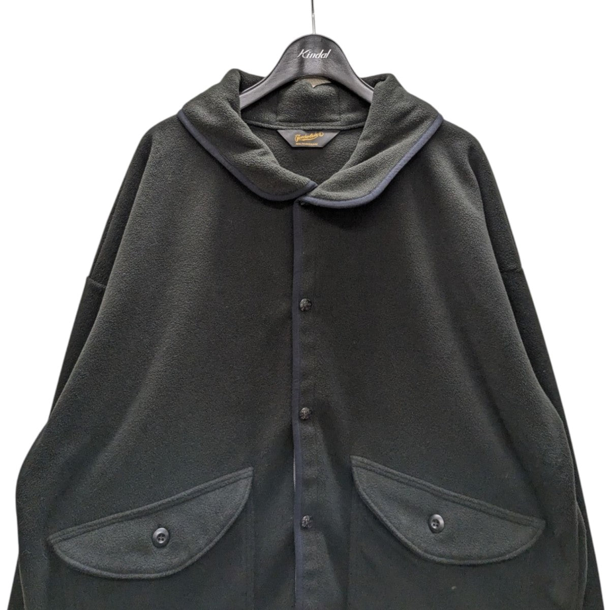 20AWFLEECE JKTショールカラー スナップボタン フリース ジャケット