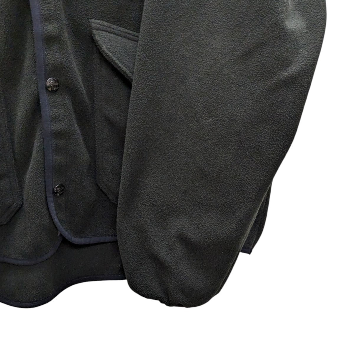 20AWFLEECE JKTショールカラー スナップボタン フリース ジャケット