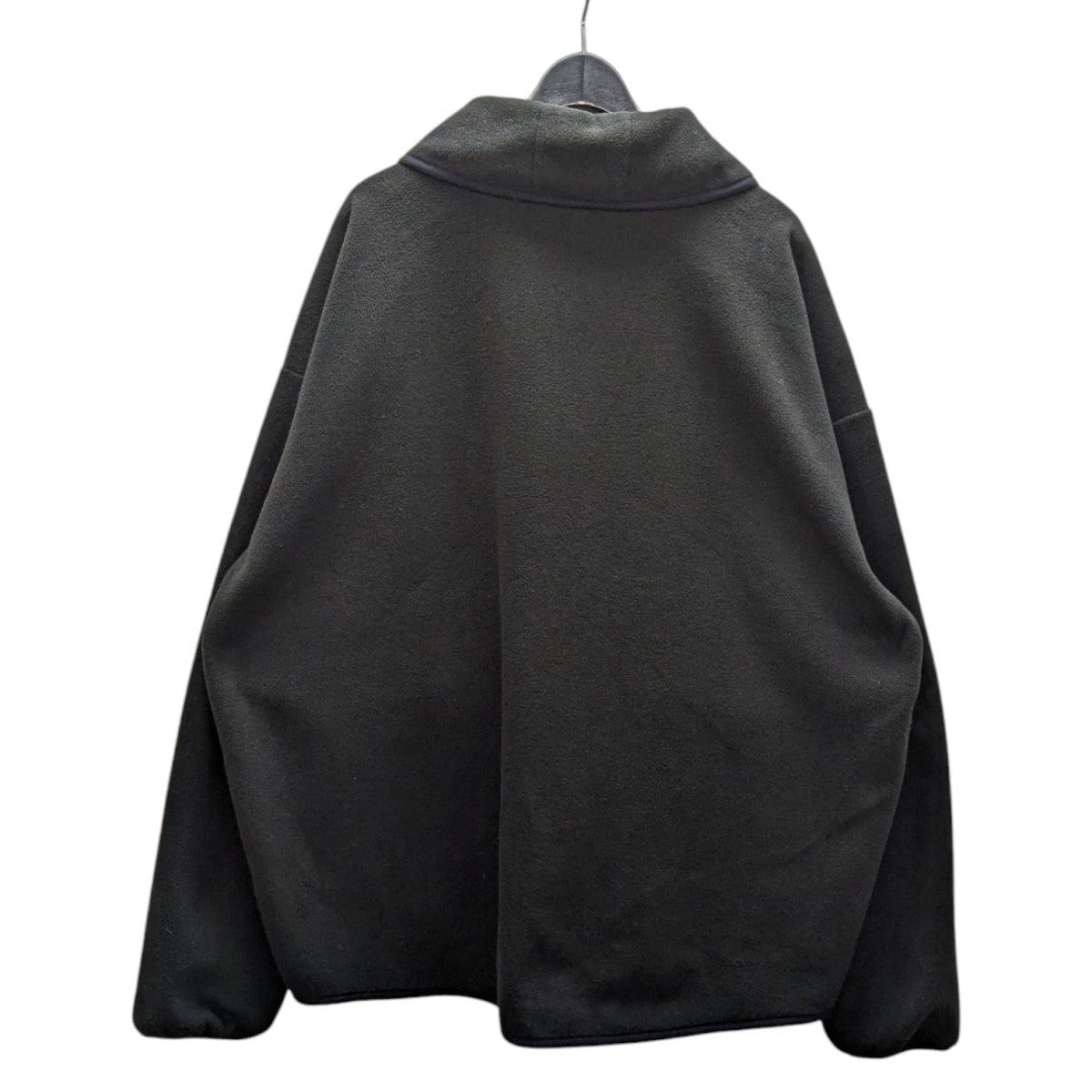 20AWFLEECE JKTショールカラー スナップボタン フリース ジャケット