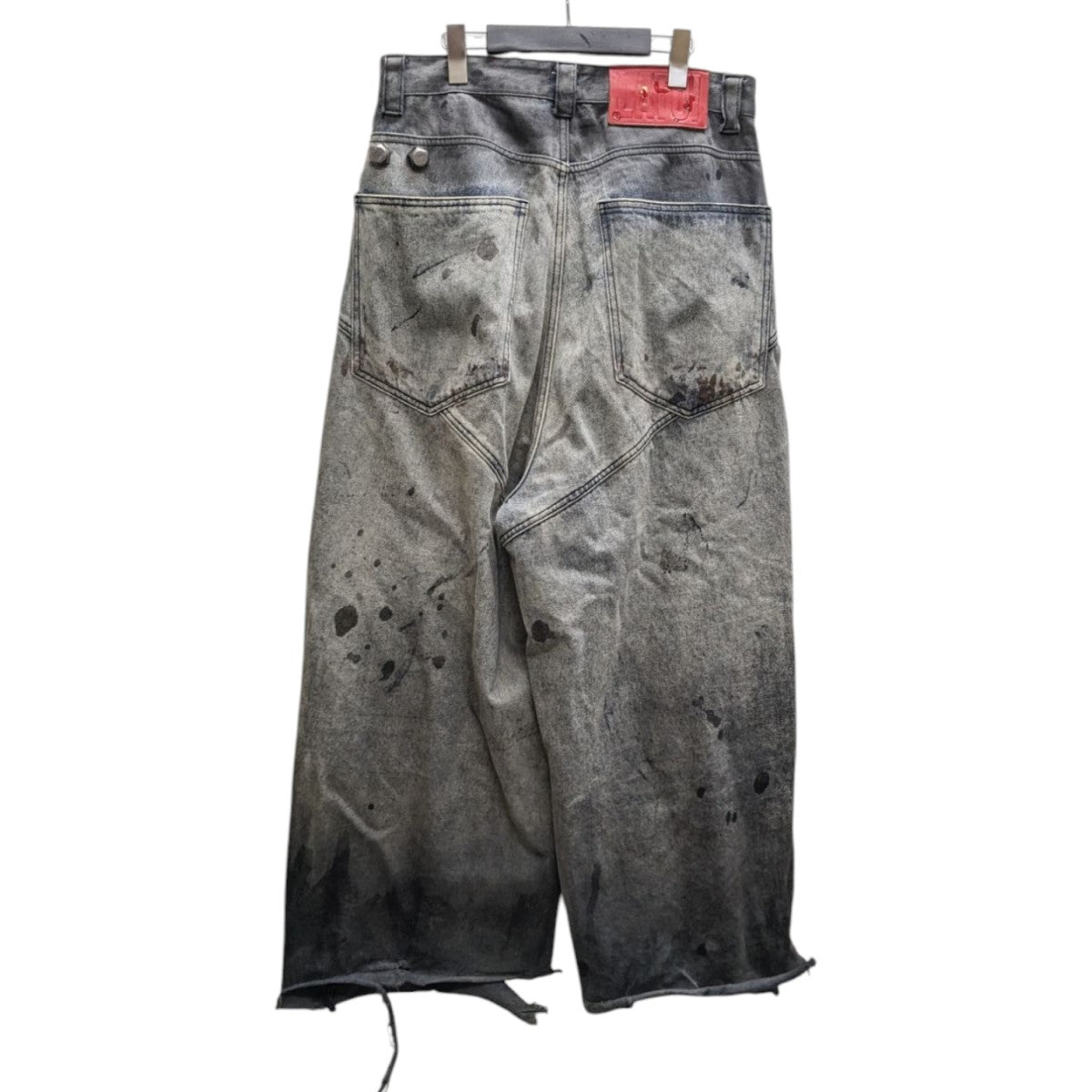 LATUI ATELIER(ラトゥイ アトリエ) RAIN-WALKER JEANS S ユーズド加工 