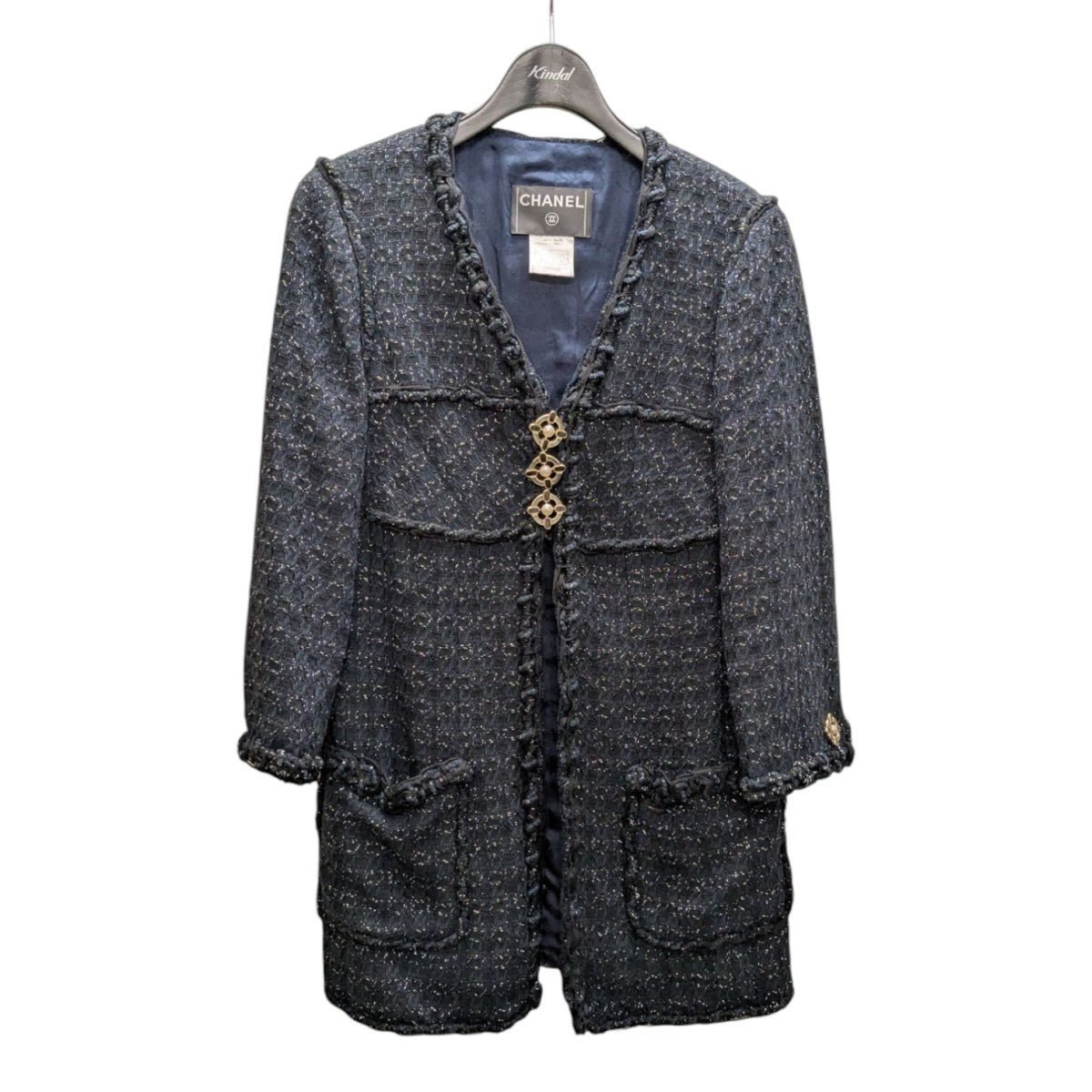 CHANEL ツイードジャケットP31330V21079 古着・中古-1枚目のアイテム画像
