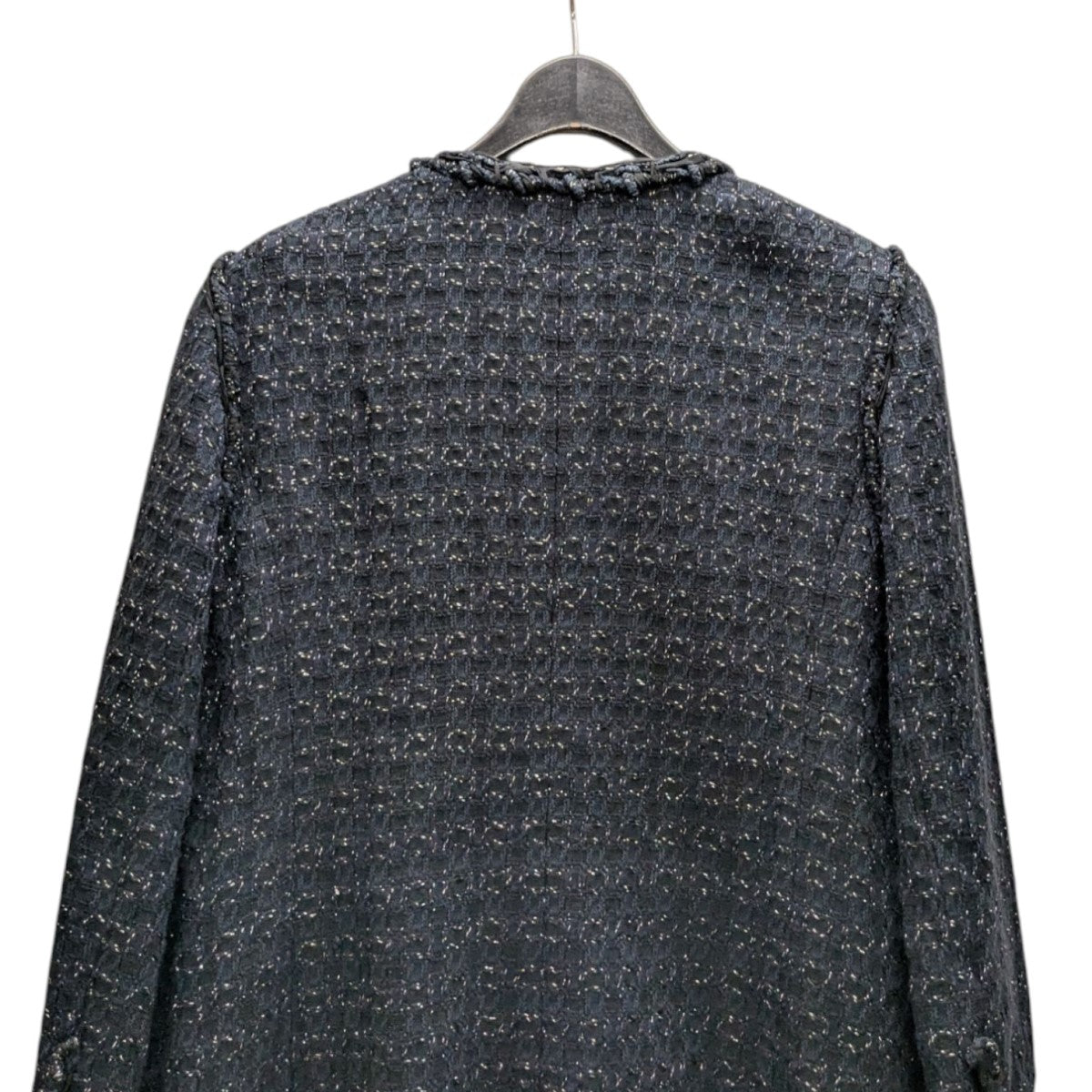 CHANEL ツイードジャケットP31330V21079 古着・中古-4枚目のアイテム画像