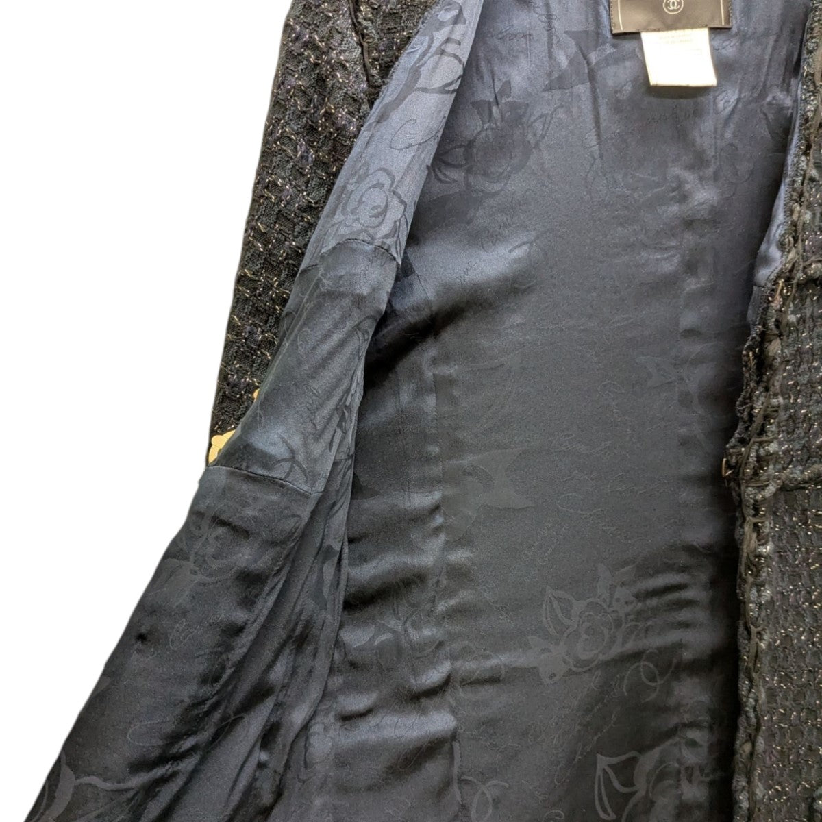 CHANEL ツイードジャケットP31330V21079 古着・中古-6枚目のアイテム画像