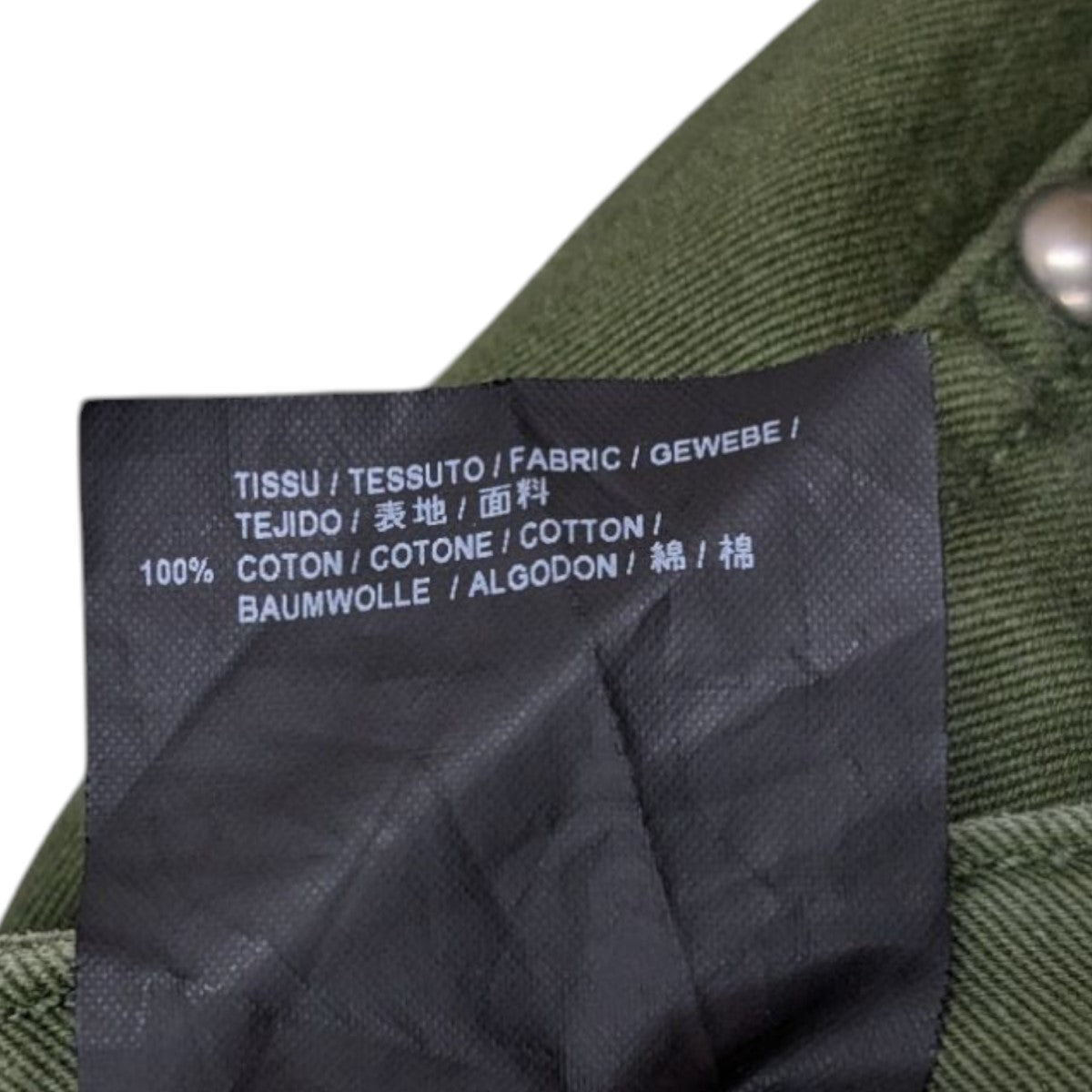 Saint Laurent Paris スタッズ装飾 カットオフカーゴハーフパンツショートパンツ417378 Y861L 古着・中古-8枚目のアイテム画像