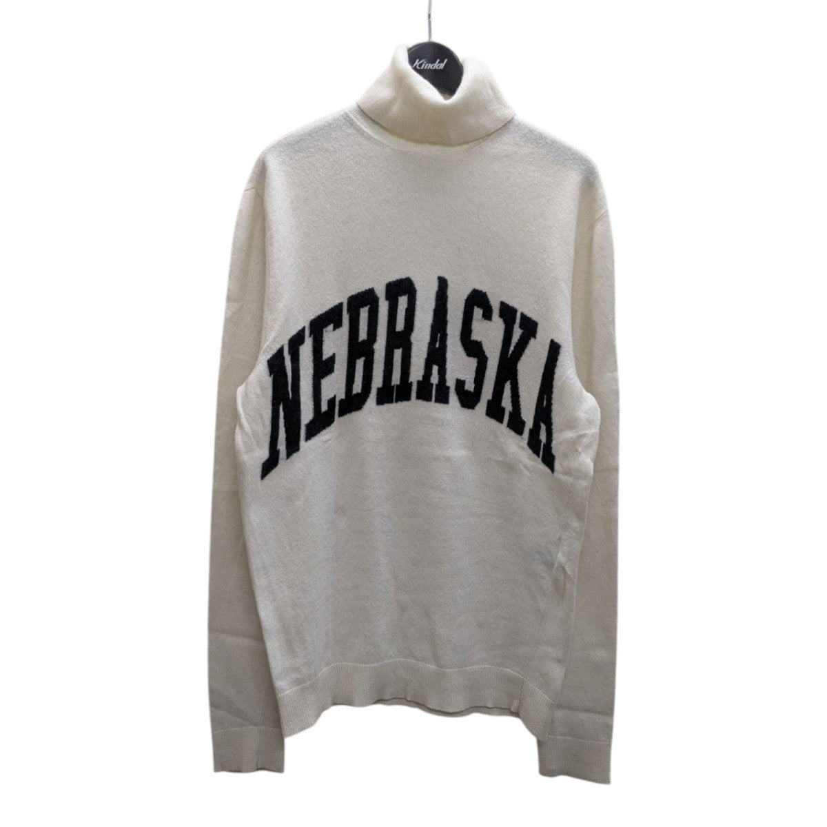 OFFWHITE NEBRASKA TURTLEタートルネックニット 古着・中古-1枚目のアイテム画像